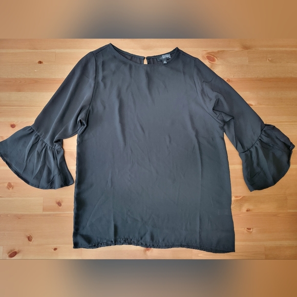 The Limited Sheer 3/4 Bell Sleeve Top - Picture 1 of 2